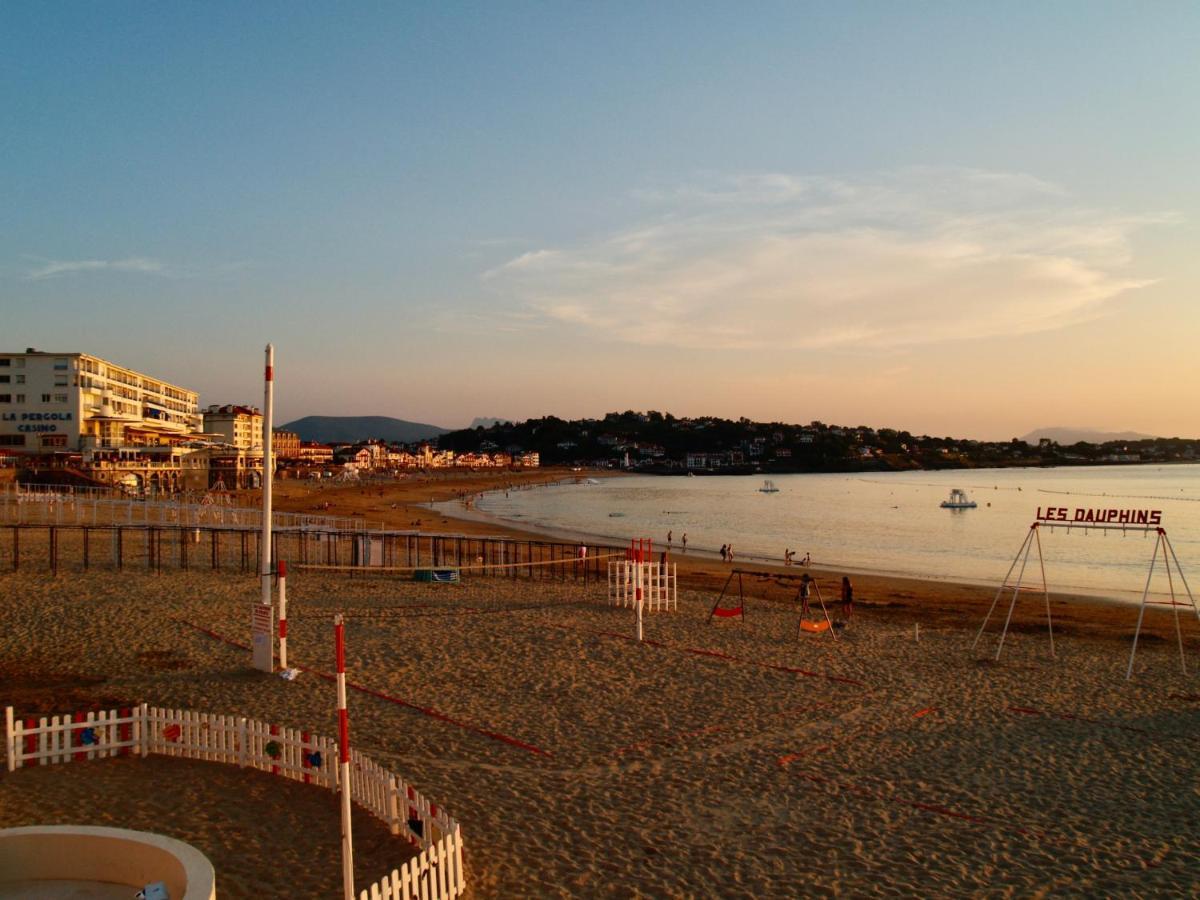 Saint-Jean-De-Luz-Location 2 Minutes A Pieds De La Plage Eksteriør billede